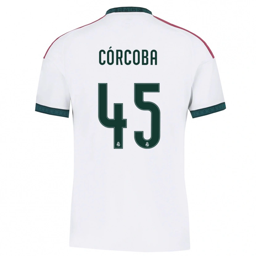 Danxen Herren Andrés Córcoba #45 Dunkelgrün Weiß Rot Heimtrikot Trikot 2026/27 T-Shirt Österreich