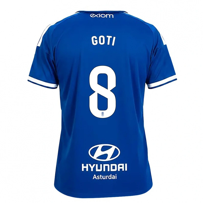 Danxen Herren Mikel Goti #8 Mittelblau Weiß Heimtrikot Trikot 2026/27 T-Shirt Österreich