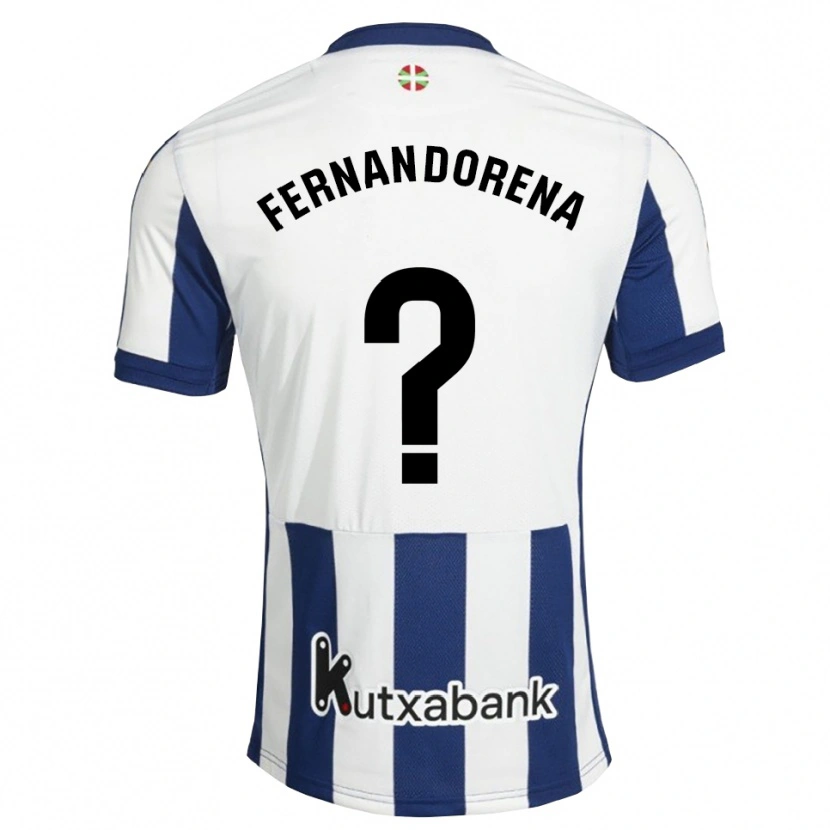 Danxen Herren Alex Fernandorena #0 Marineweiß Goldrute Heimtrikot Trikot 2026/27 T-Shirt Österreich