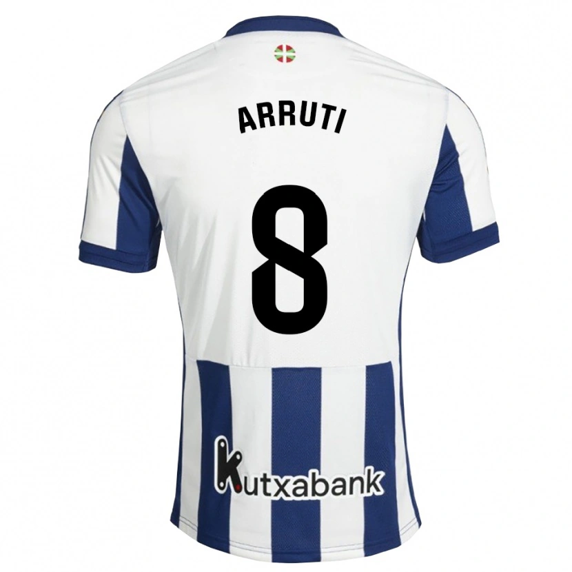 Danxen Herren Martín Arruti #8 Marineweiß Goldrute Heimtrikot Trikot 2026/27 T-Shirt Österreich