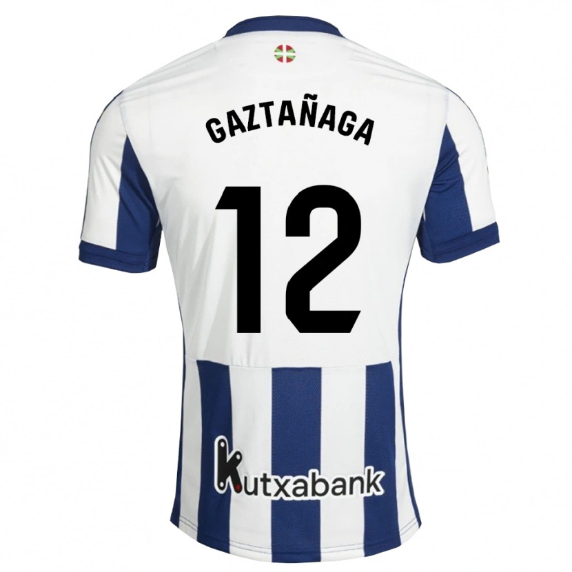 Danxen Herren Julen Gaztañaga #12 Marineweiß Goldrute Heimtrikot Trikot 2026/27 T-Shirt Österreich