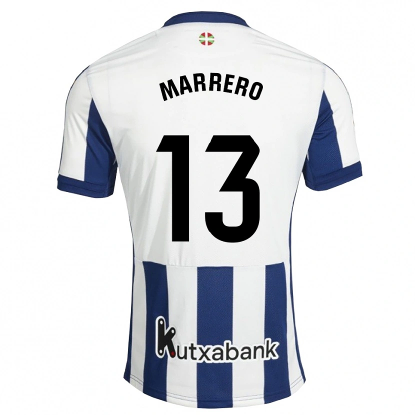 Danxen Herren Unai Marrero #13 Marineweiß Goldrute Heimtrikot Trikot 2026/27 T-Shirt Österreich