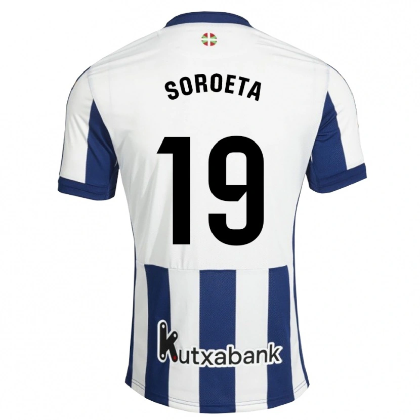 Danxen Herren Javier Soroeta #19 Marineweiß Goldrute Heimtrikot Trikot 2026/27 T-Shirt Österreich