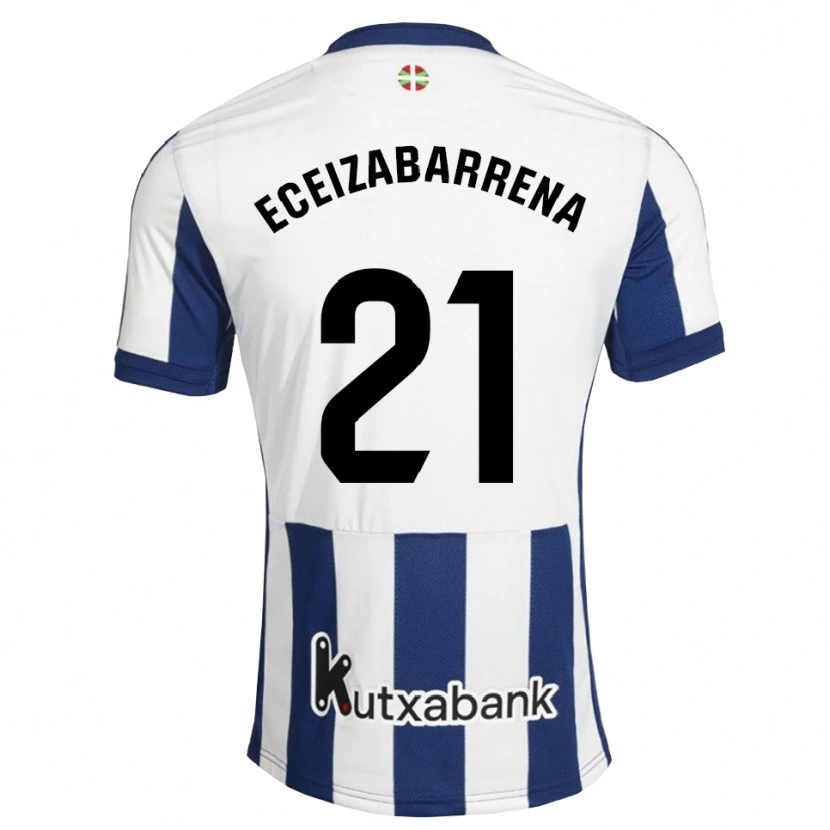 Danxen Herren Jon Eceizabarrena #21 Marineweiß Goldrute Heimtrikot Trikot 2026/27 T-Shirt Österreich
