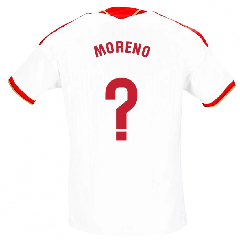 Danxen Herren Jorge Moreno #0 Weiß Rot Heimtrikot Trikot 2026/27 T-Shirt Österreich