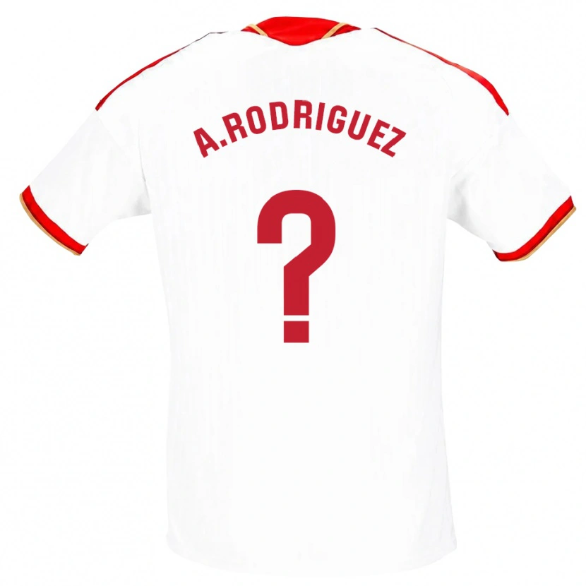 Danxen Herren Ángel Rodríguez #0 Weiß Rot Heimtrikot Trikot 2026/27 T-Shirt Österreich