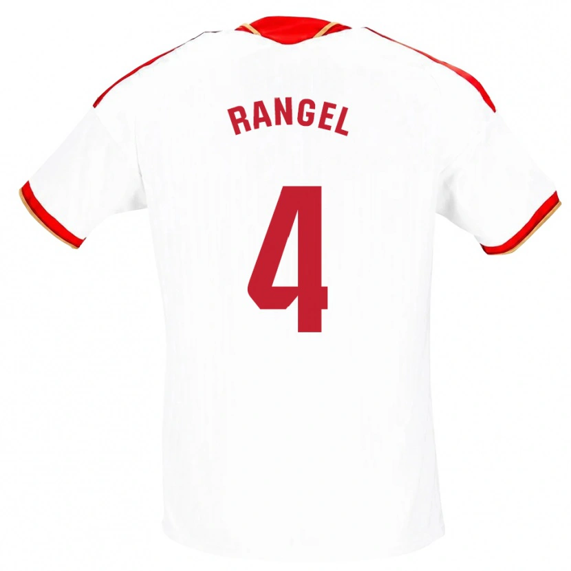 Danxen Herren Héctor Rangel #4 Weiß Rot Heimtrikot Trikot 2026/27 T-Shirt Österreich