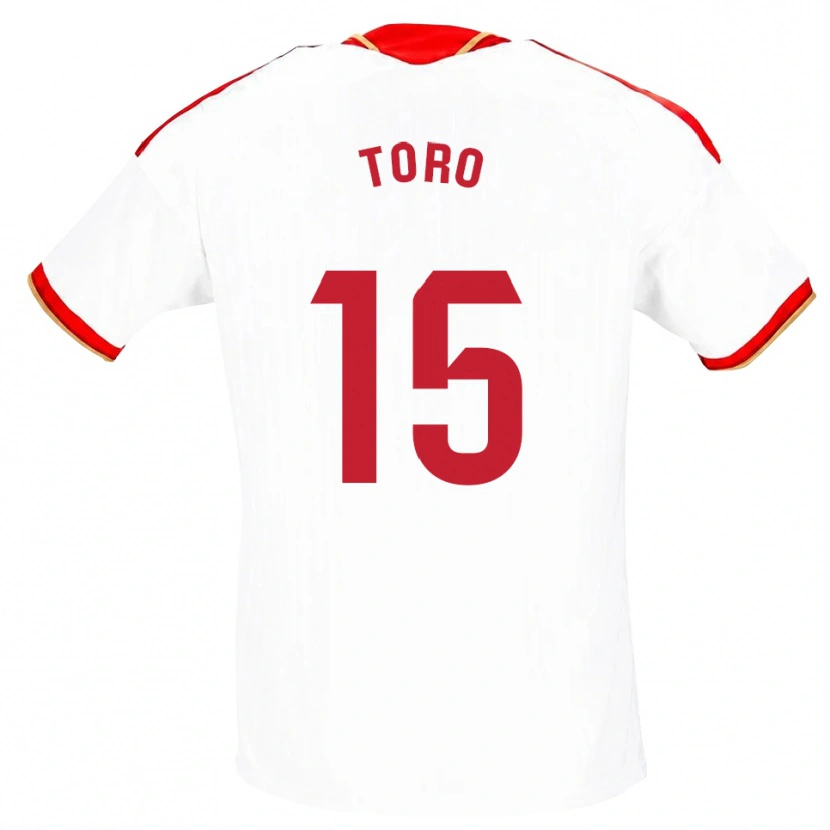 Danxen Herren Juanan Toro #15 Weiß Rot Heimtrikot Trikot 2026/27 T-Shirt Österreich
