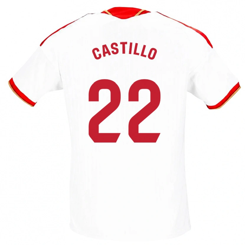 Danxen Herren José Castillo #22 Weiß Rot Heimtrikot Trikot 2026/27 T-Shirt Österreich