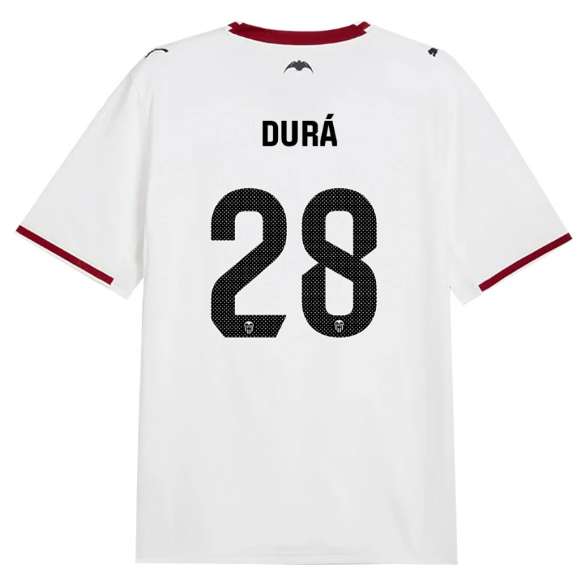 Danxen Herren Jaume Durá #28 Schwarz Weiß Rot Gelb Heimtrikot Trikot 2026/27 T-Shirt Österreich