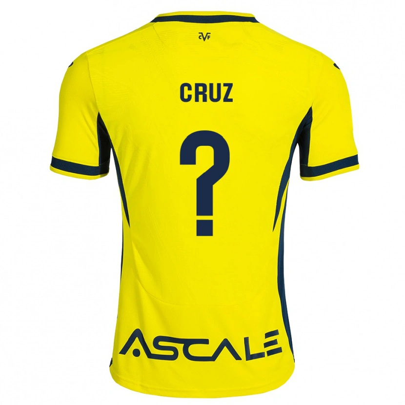 Danxen Herren Daniel Cruz #0 Gelb Schwarz Rot Heimtrikot Trikot 2026/27 T-Shirt Österreich