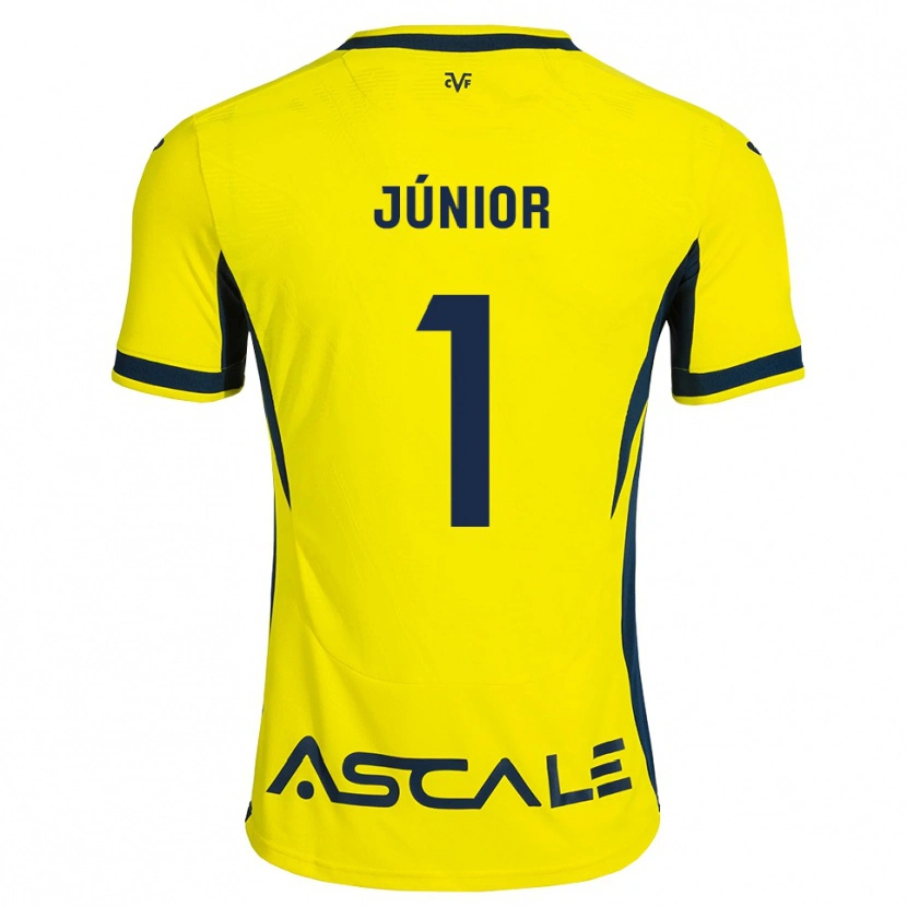 Danxen Herren Luiz Júnior #1 Gelb Schwarz Rot Heimtrikot Trikot 2026/27 T-Shirt Österreich