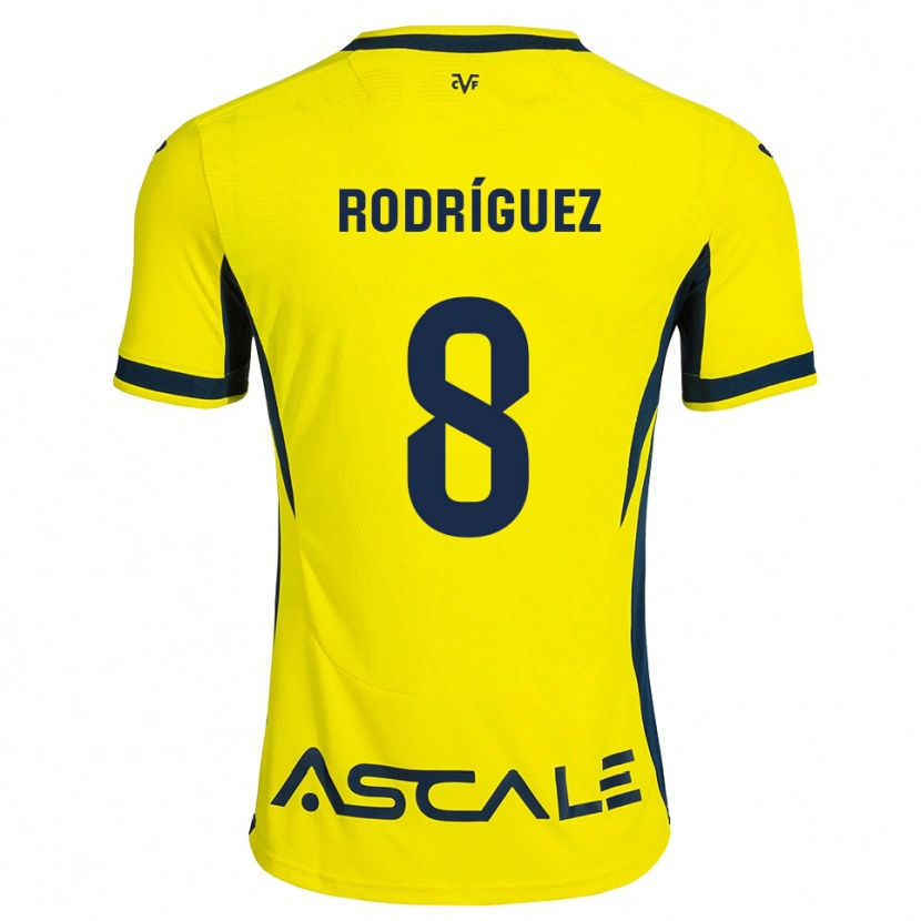 Danxen Herren Unai Rodríguez #8 Gelb Schwarz Rot Heimtrikot Trikot 2026/27 T-Shirt Österreich