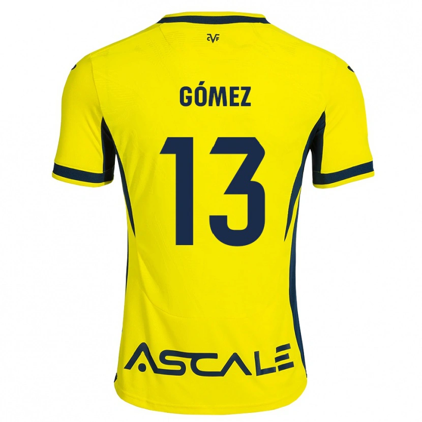 Danxen Herren Rubén Gómez #13 Gelb Schwarz Rot Heimtrikot Trikot 2026/27 T-Shirt Österreich