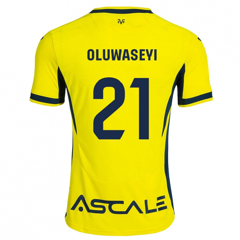 Danxen Herren Tani Oluwaseyi #21 Gelb Schwarz Rot Heimtrikot Trikot 2026/27 T-Shirt Österreich