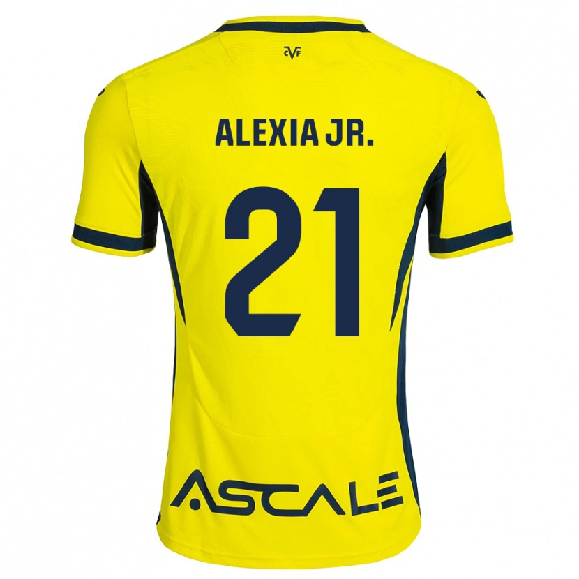 Danxen Herren Alexia Blanco Llacuno #21 Gelb Schwarz Rot Heimtrikot Trikot 2026/27 T-Shirt Österreich