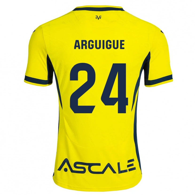 Danxen Herren Ayman Arguigue #24 Gelb Schwarz Rot Heimtrikot Trikot 2026/27 T-Shirt Österreich