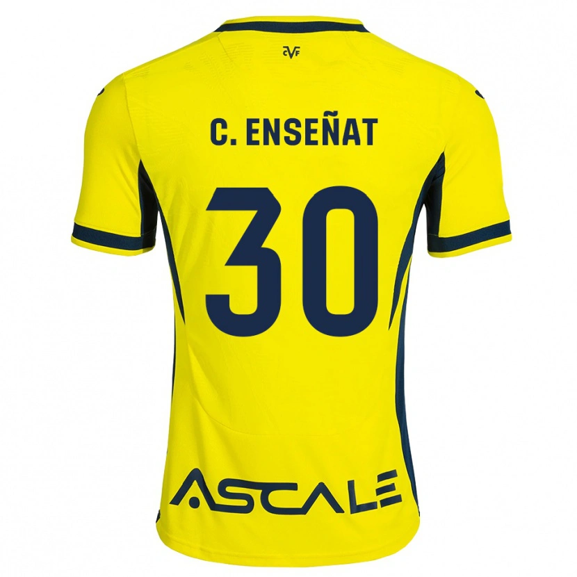 Danxen Herren Claudia Enseñat Galindo #30 Gelb Schwarz Rot Heimtrikot Trikot 2026/27 T-Shirt Österreich