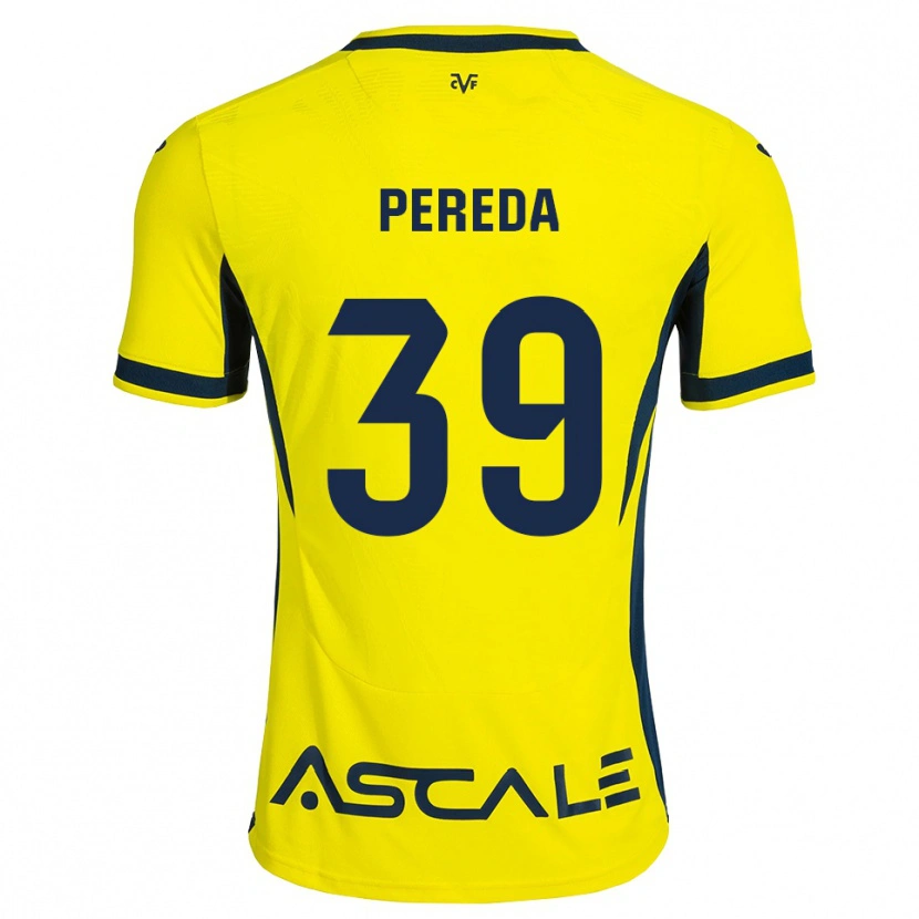 Danxen Herren Pablo Pereda #39 Gelb Schwarz Rot Heimtrikot Trikot 2026/27 T-Shirt Österreich
