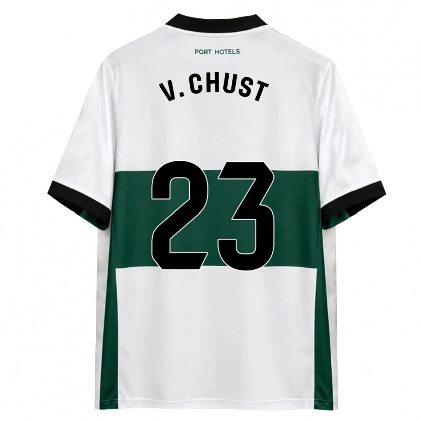 Danxen Herren Víctor Chust #23 Grün Weiß Rot Heimtrikot Trikot 2026/27 T-Shirt Österreich