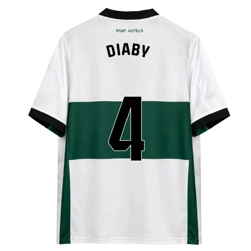 Danxen Herren Bambo Diaby #4 Grün Weiß Rot Heimtrikot Trikot 2026/27 T-Shirt Österreich