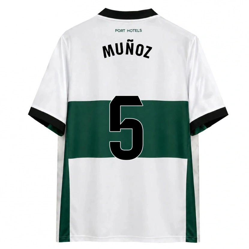 Danxen Herren Ismael Muñoz #5 Grün Weiß Rot Heimtrikot Trikot 2026/27 T-Shirt Österreich