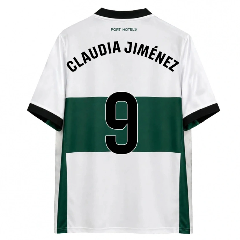 Danxen Herren Claudia Jiménez Gutiérrez #9 Grün Weiß Rot Heimtrikot Trikot 2026/27 T-Shirt Österreich