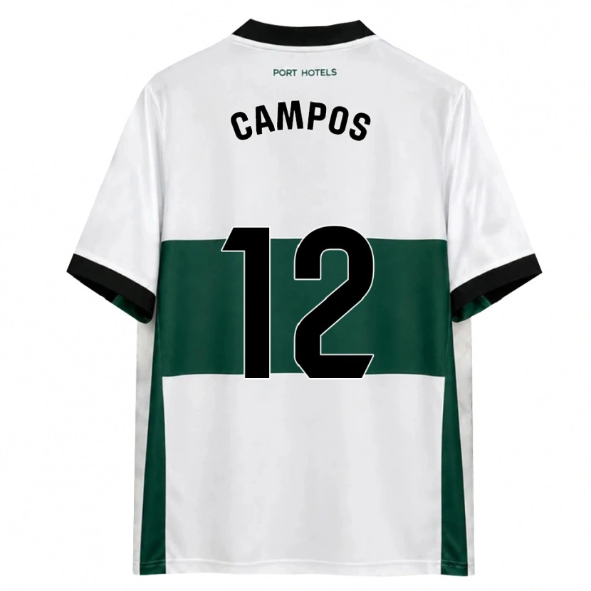 Danxen Herren Álex Campos #12 Grün Weiß Rot Heimtrikot Trikot 2026/27 T-Shirt Österreich