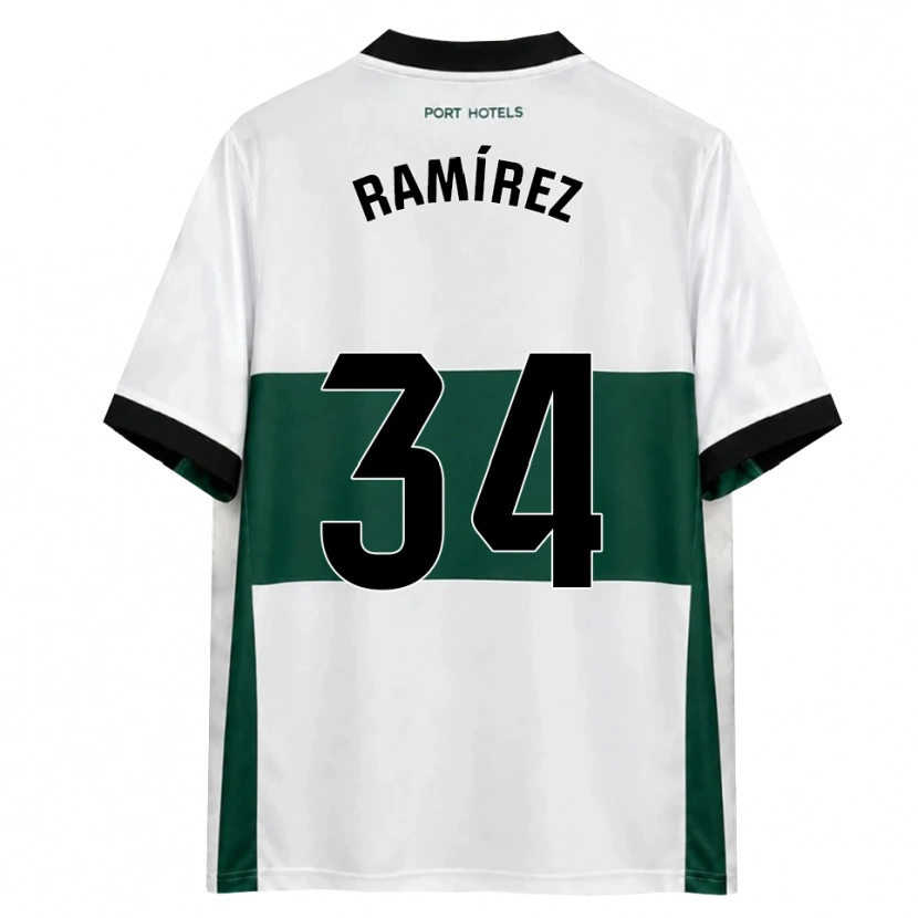 Danxen Herren Jalmar Ramírez #34 Grün Weiß Rot Heimtrikot Trikot 2026/27 T-Shirt Österreich