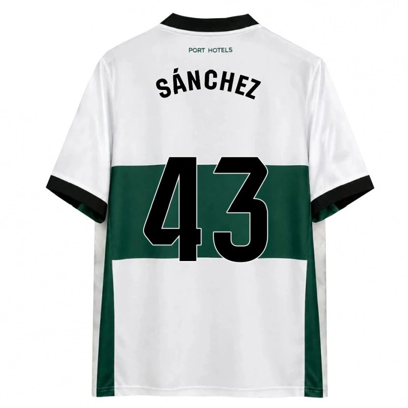 Danxen Herren Diego Sánchez #43 Grün Weiß Rot Heimtrikot Trikot 2026/27 T-Shirt Österreich