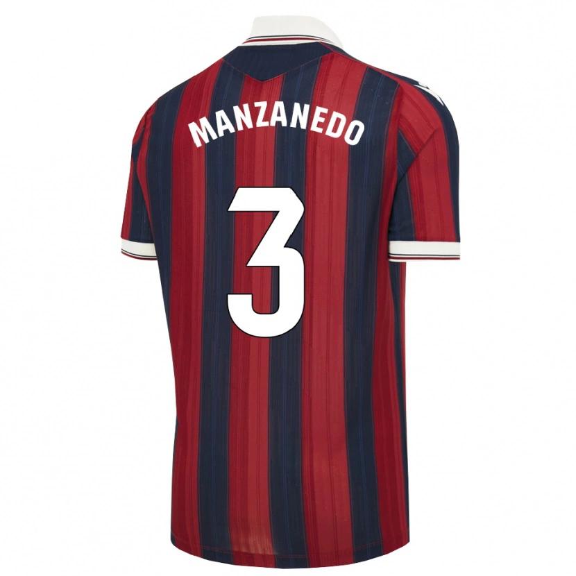 Danxen Herren Aitor Manzanedo #3 Mitternachtsblau Rot Heimtrikot Trikot 2026/27 T-Shirt Österreich