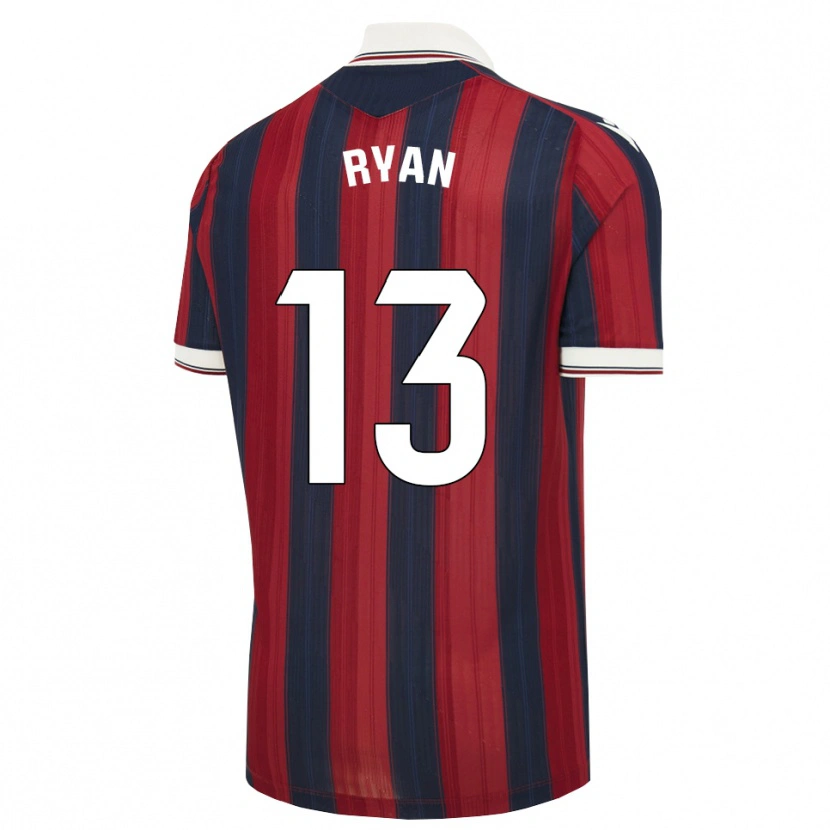 Danxen Herren Mathew Ryan #13 Mitternachtsblau Rot Heimtrikot Trikot 2026/27 T-Shirt Österreich