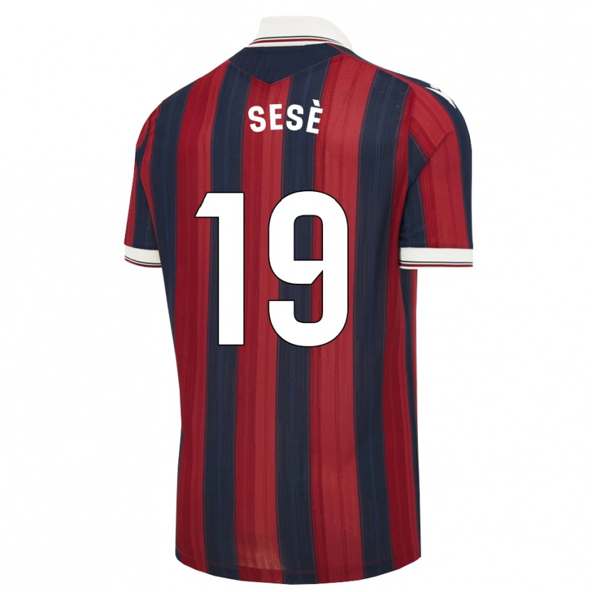 Danxen Herren Mario Sesè #19 Mitternachtsblau Rot Heimtrikot Trikot 2026/27 T-Shirt Österreich