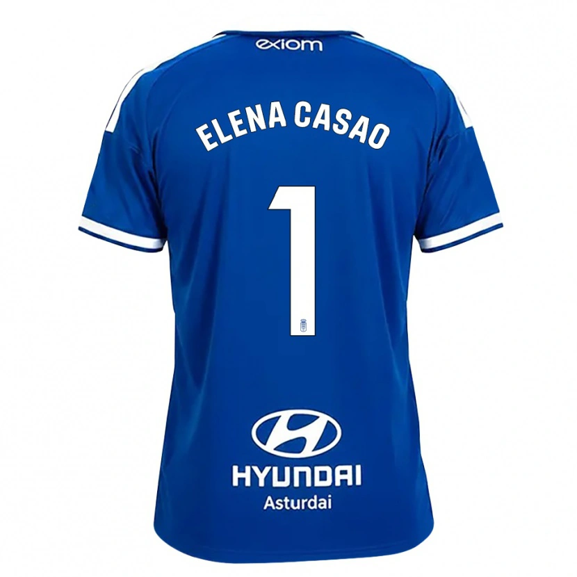 Danxen Herren Elena Casao López #1 Mittelblau Weiß Heimtrikot Trikot 2026/27 T-Shirt Österreich