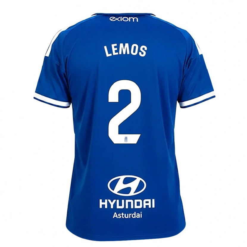 Danxen Herren Álvaro Lemos #2 Mittelblau Weiß Heimtrikot Trikot 2026/27 T-Shirt Österreich