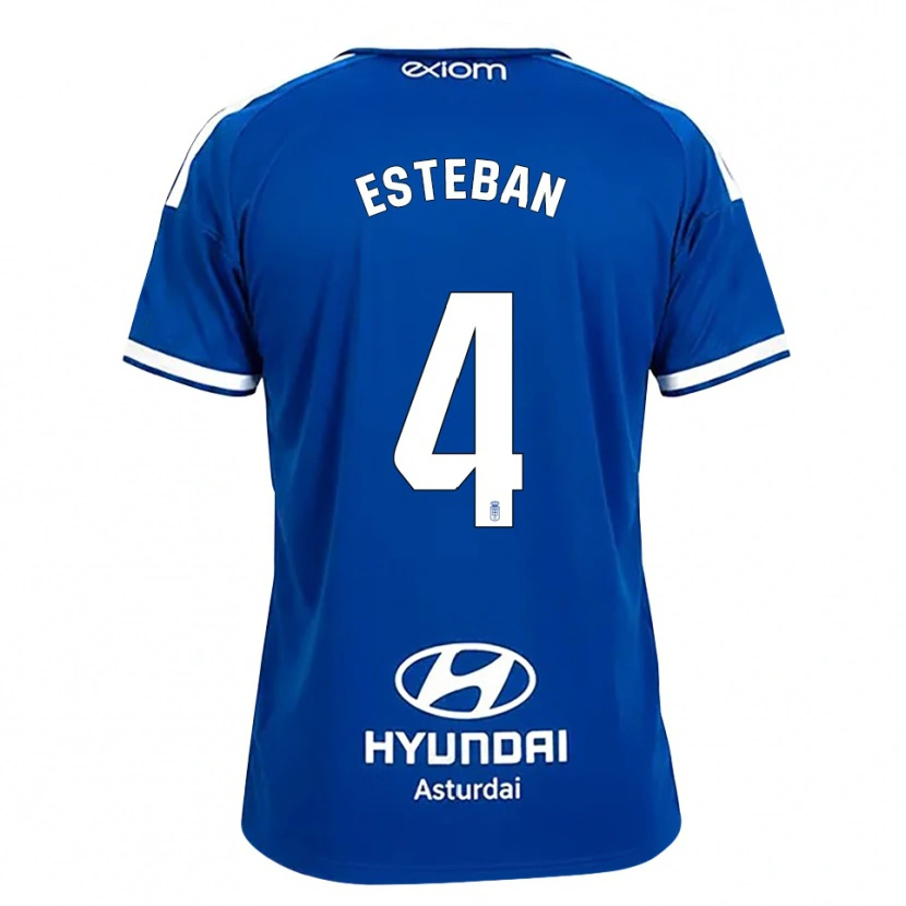 Danxen Herren Marco Esteban #4 Mittelblau Weiß Heimtrikot Trikot 2026/27 T-Shirt Österreich
