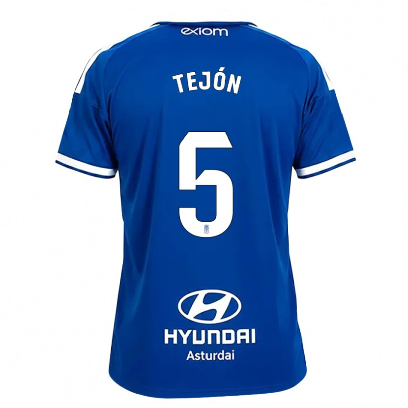 Danxen Herren Diego Tejón #5 Mittelblau Weiß Heimtrikot Trikot 2026/27 T-Shirt Österreich