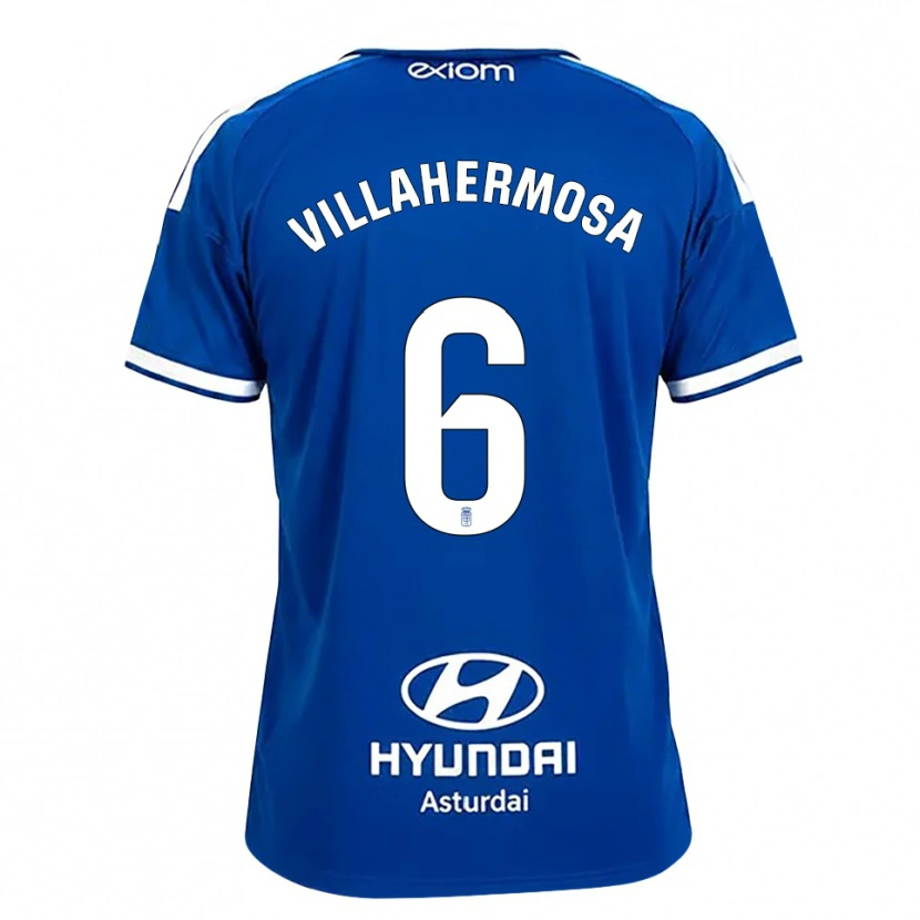 Danxen Herren Dani Villahermosa #6 Mittelblau Weiß Heimtrikot Trikot 2026/27 T-Shirt Österreich