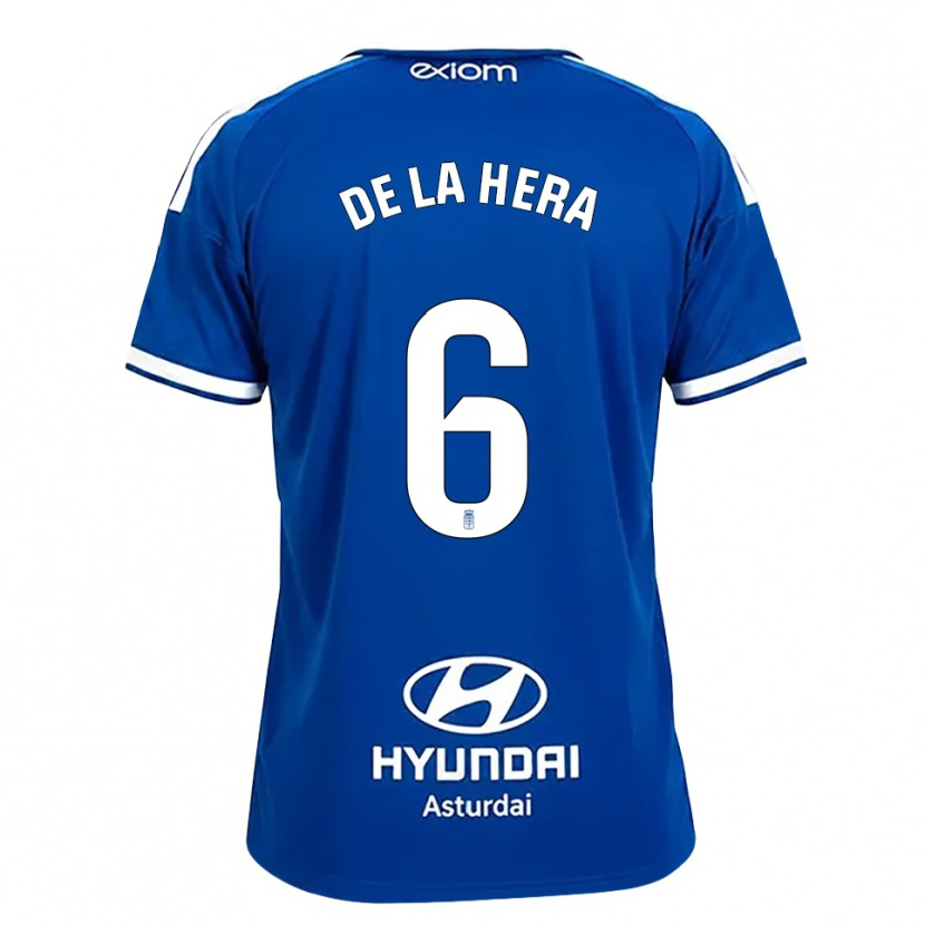 Danxen Herren Óscar De La Hera #6 Mittelblau Weiß Heimtrikot Trikot 2026/27 T-Shirt Österreich