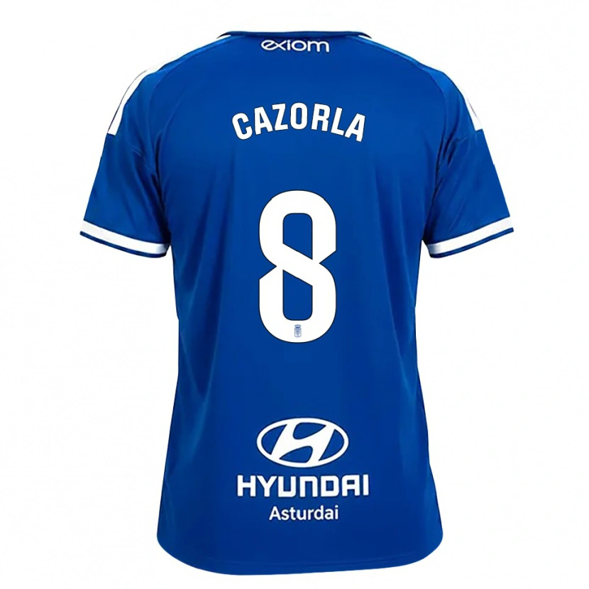 Danxen Herren Santi Cazorla #8 Mittelblau Weiß Heimtrikot Trikot 2026/27 T-Shirt Österreich