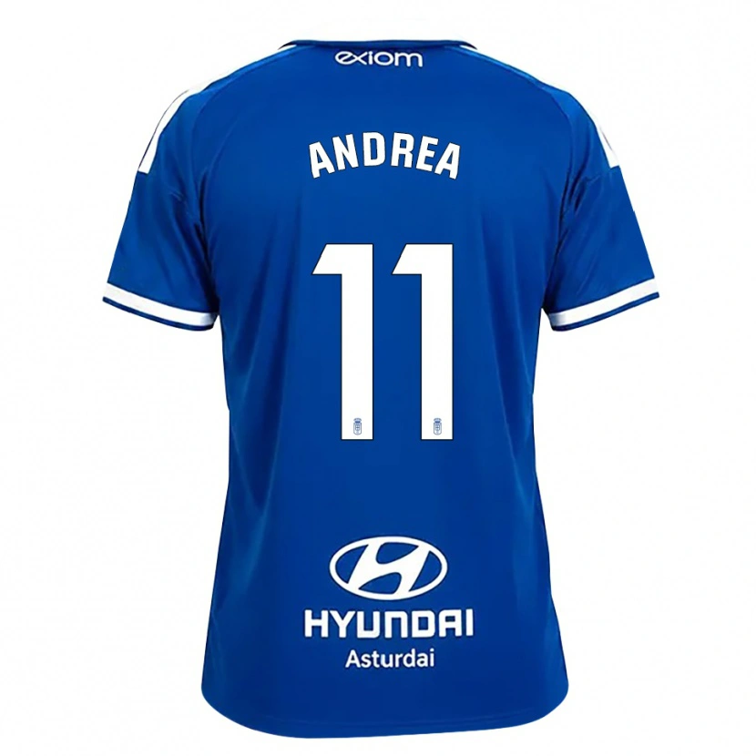 Danxen Herren Andrea Sordo Gutierrez #11 Mittelblau Weiß Heimtrikot Trikot 2026/27 T-Shirt Österreich