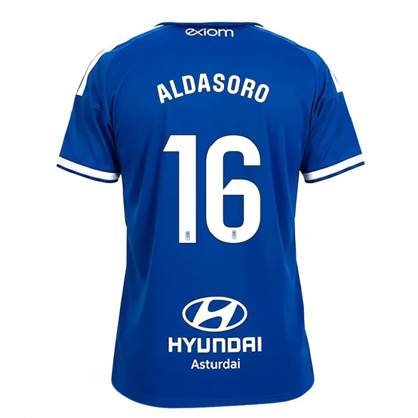 Danxen Herren Aritz Aldasoro #16 Mittelblau Weiß Heimtrikot Trikot 2026/27 T-Shirt Österreich