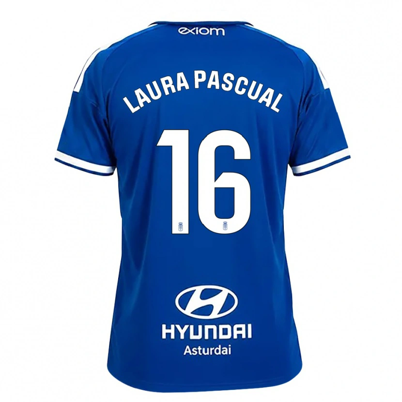Danxen Herren Laura Pascual #16 Mittelblau Weiß Heimtrikot Trikot 2026/27 T-Shirt Österreich
