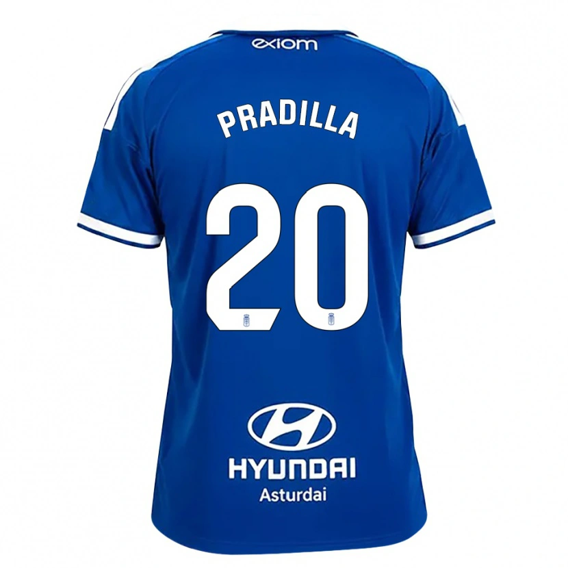 Danxen Herren Elena Pradilla Aranda #20 Mittelblau Weiß Heimtrikot Trikot 2026/27 T-Shirt Österreich