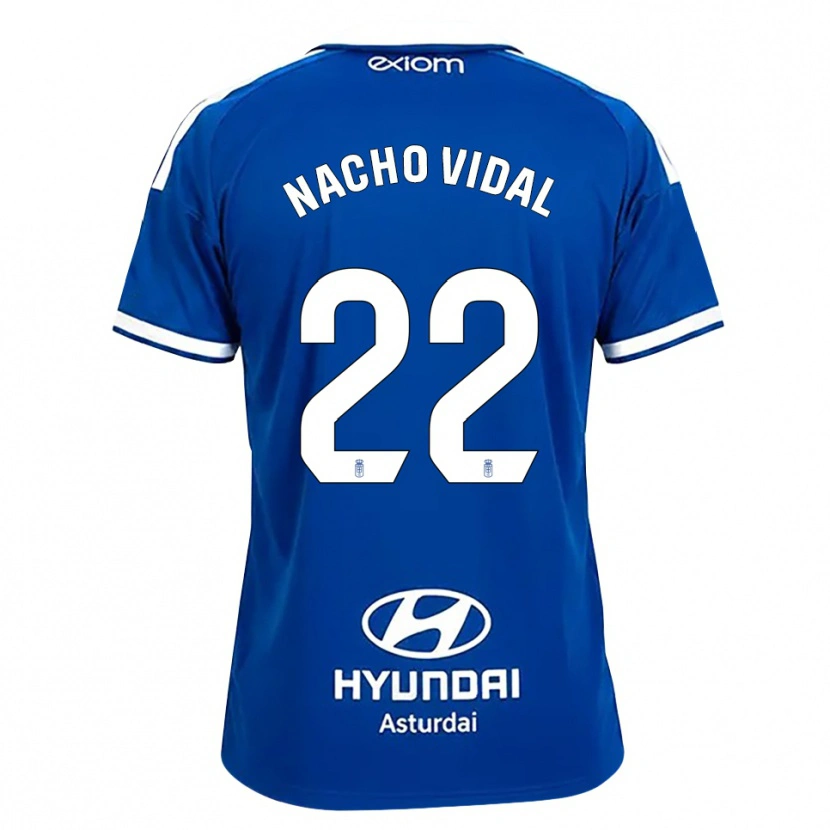 Danxen Herren Nacho Vidal #22 Mittelblau Weiß Heimtrikot Trikot 2026/27 T-Shirt Österreich