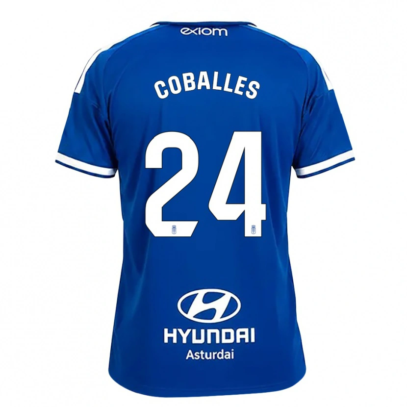 Danxen Herren Jaime Coballes #24 Mittelblau Weiß Heimtrikot Trikot 2026/27 T-Shirt Österreich