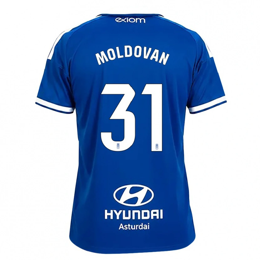 Danxen Herren Horațiu Moldovan #31 Mittelblau Weiß Heimtrikot Trikot 2026/27 T-Shirt Österreich
