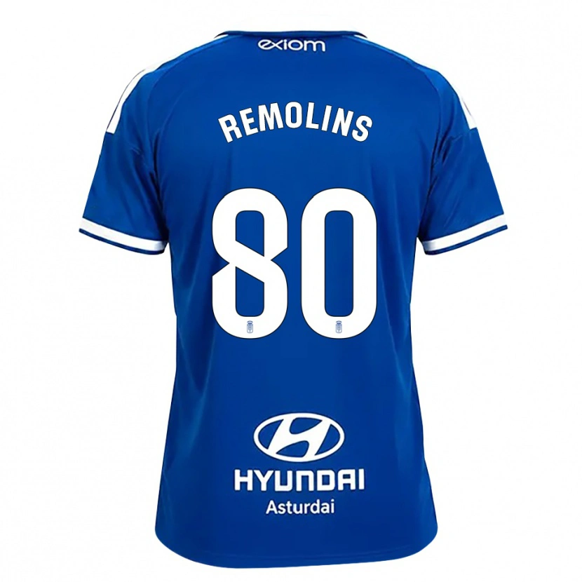 Danxen Herren Ot Remolins #80 Mittelblau Weiß Heimtrikot Trikot 2026/27 T-Shirt Österreich