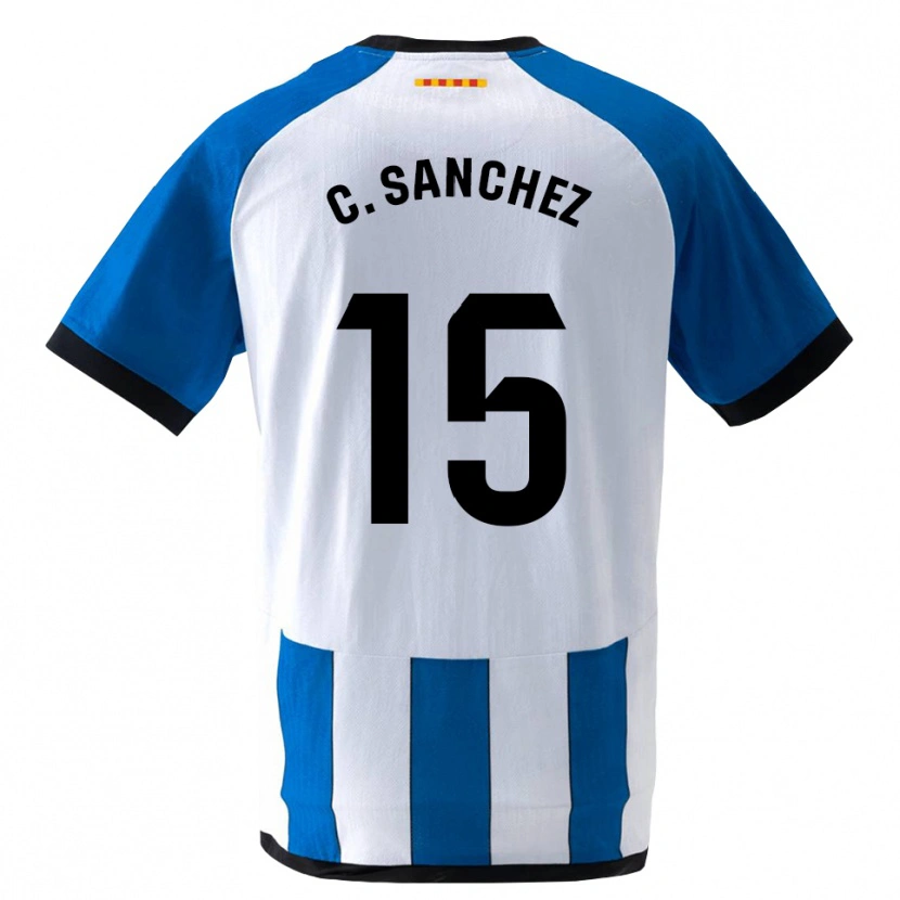 Danxen Herren Carlos Sanchez #15 Königsblau Weiß Heimtrikot Trikot 2026/27 T-Shirt Österreich
