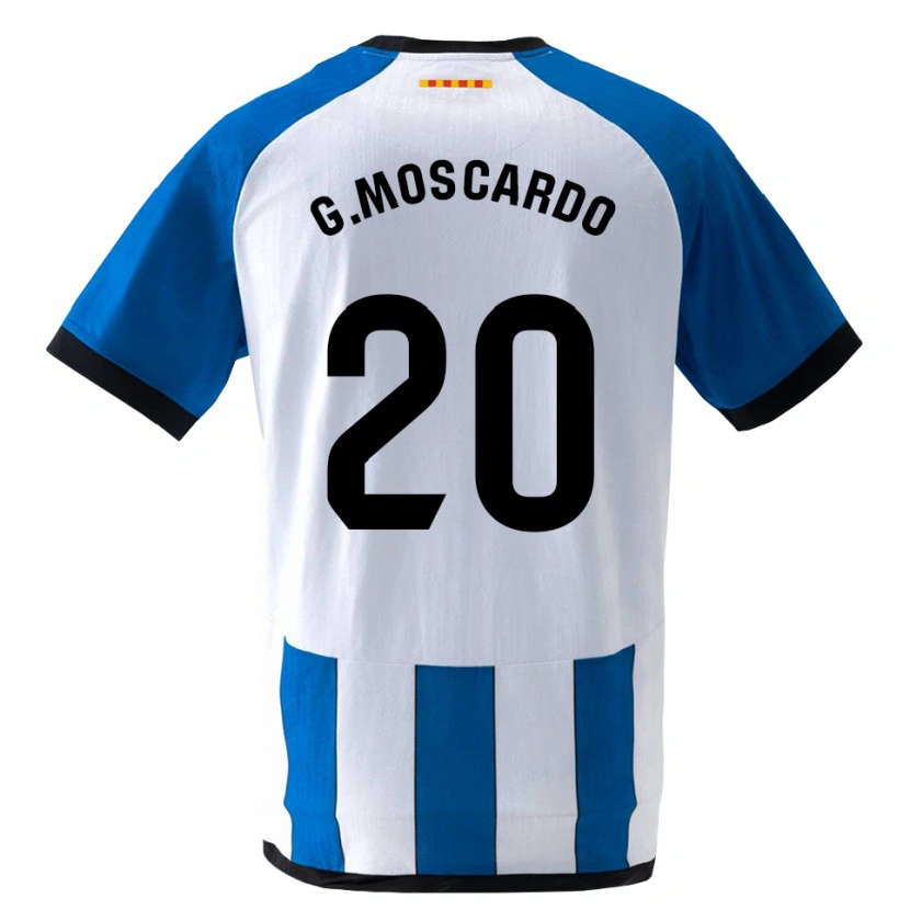 Danxen Herren Gabriel Moscardo #20 Königsblau Weiß Heimtrikot Trikot 2026/27 T-Shirt Österreich